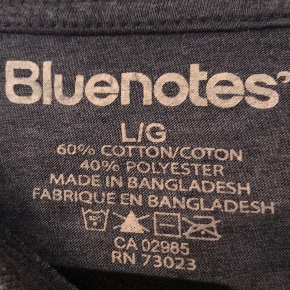 “BLUENOTES” Exercise and Bacon Ladies T Shirt. - Picture 5 of 9